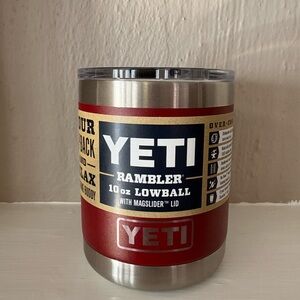 YETI Rambler 10 oz Lowball Brick Red
